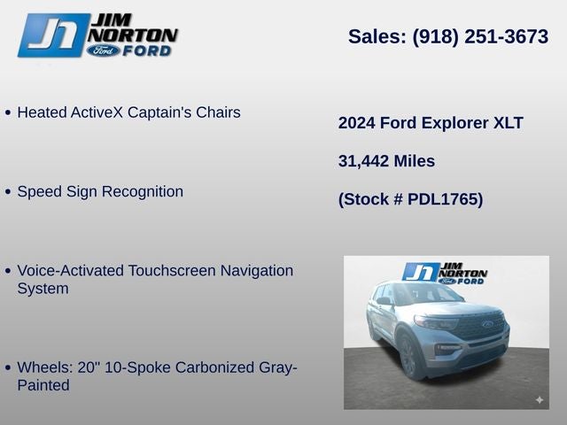 2024 Ford Explorer XLT