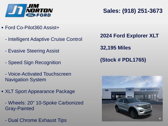 2024 Ford Explorer XLT