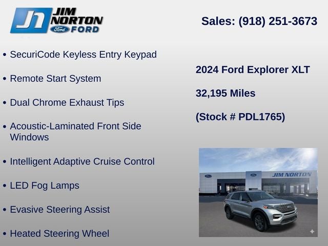 2024 Ford Explorer XLT