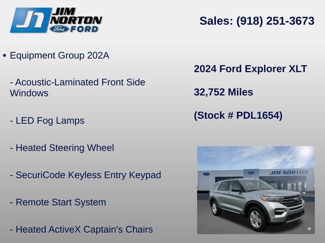 2024 Ford Explorer XLT