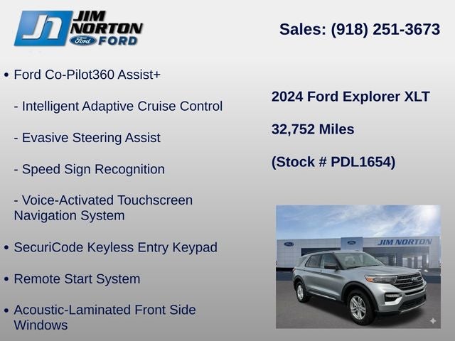 2024 Ford Explorer XLT