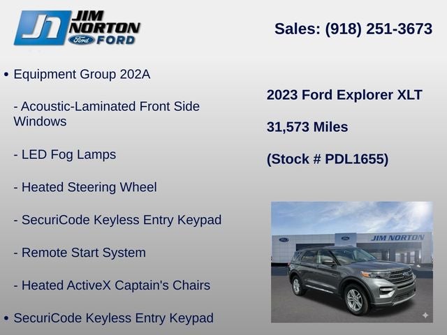 2023 Ford Explorer XLT