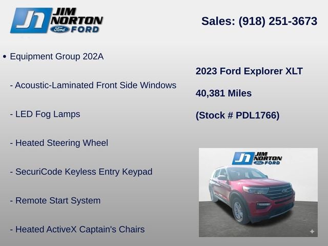 2023 Ford Explorer XLT