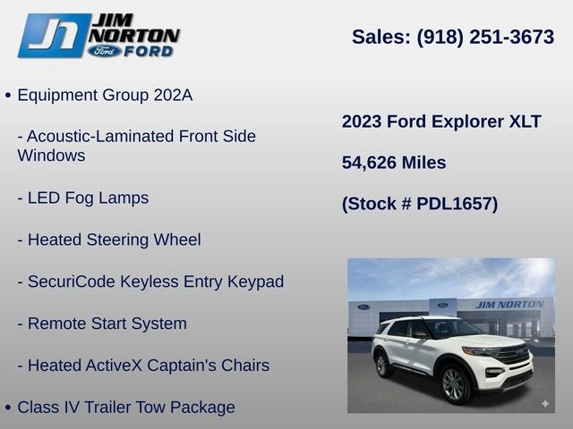 2023 Ford Explorer XLT