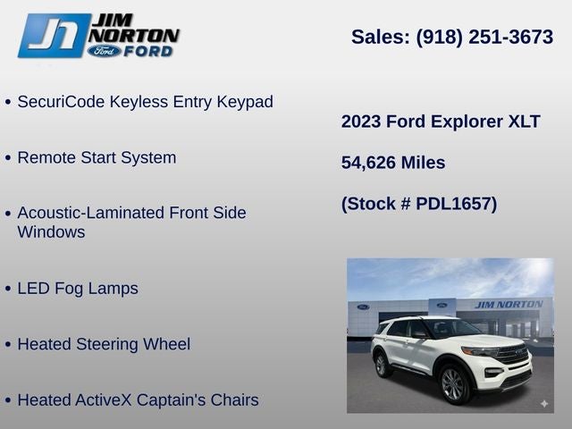 2023 Ford Explorer XLT