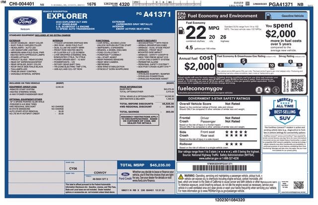 2023 Ford Explorer XLT
