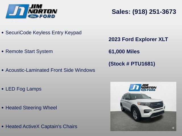 2023 Ford Explorer XLT