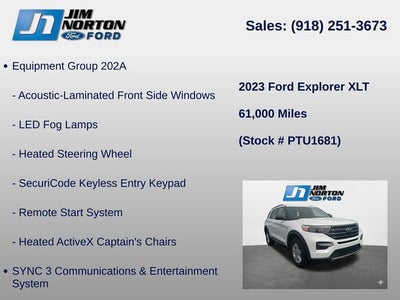2023 Ford Explorer XLT