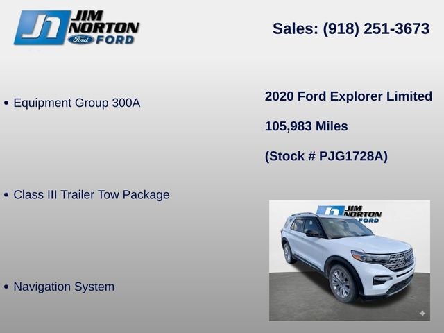 2020 Ford Explorer Limited