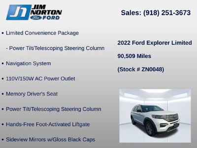 2022 Ford Explorer Limited