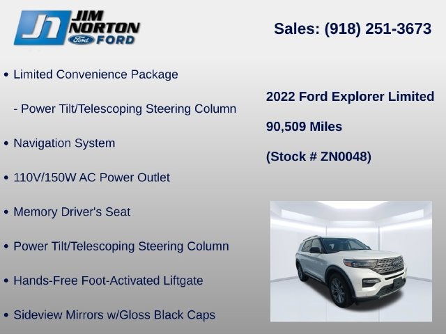 2022 Ford Explorer Limited