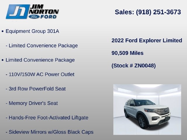 2022 Ford Explorer Limited