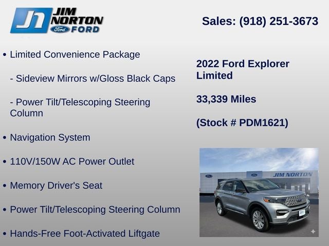 2022 Ford Explorer Limited