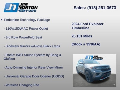 2024 Ford Explorer Timberline