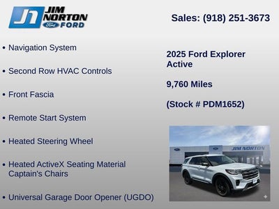 2025 Ford Explorer Active