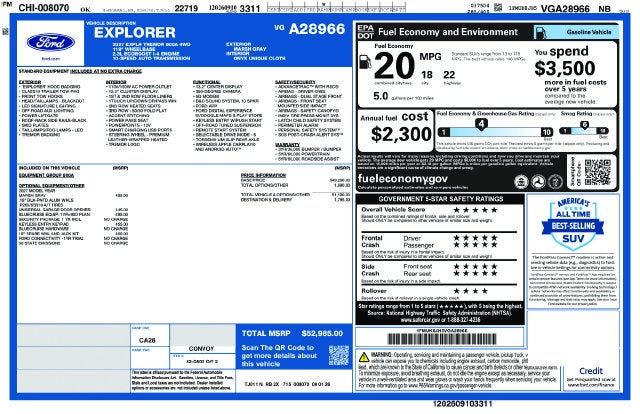 2027 Ford Explorer Tremor