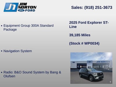 2025 Ford Explorer ST-Line