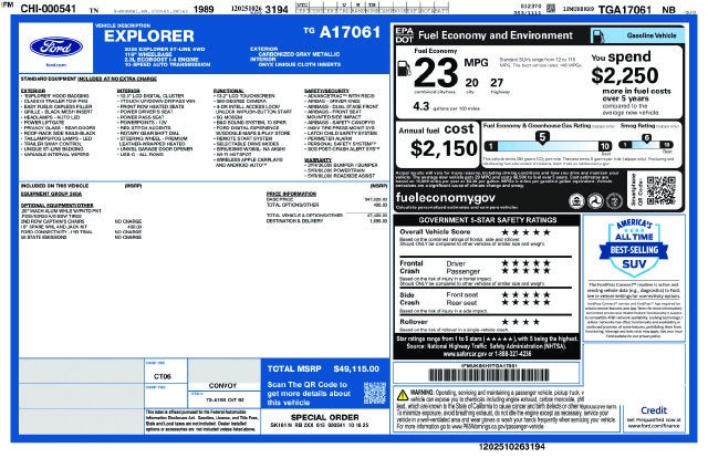 2026 Ford Explorer ST-Line