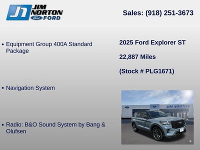 2025 Ford Explorer ST