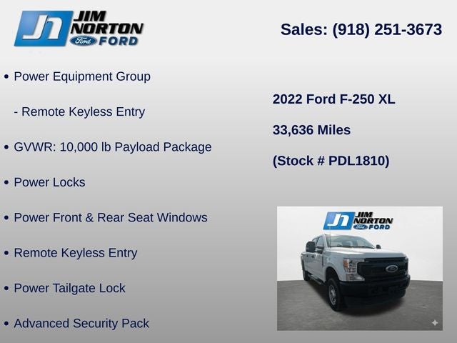 2022 Ford F-250SD XL