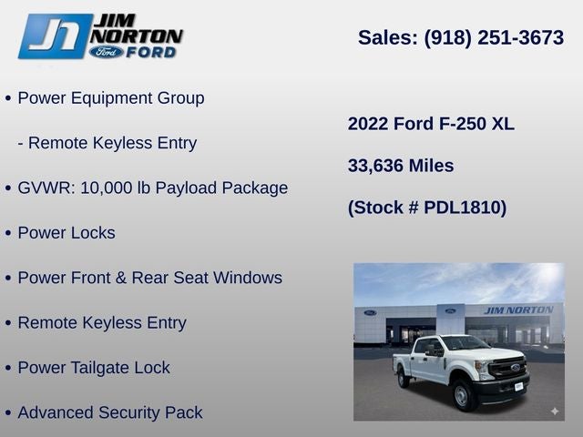 2022 Ford F-250SD XL