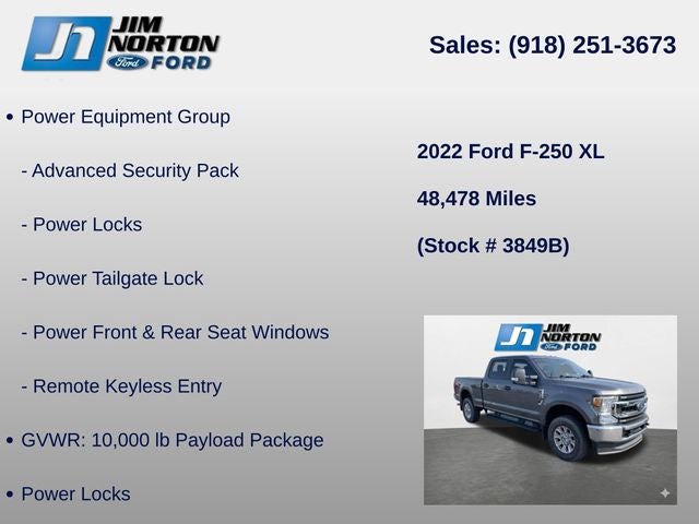 2022 Ford F-250SD XL