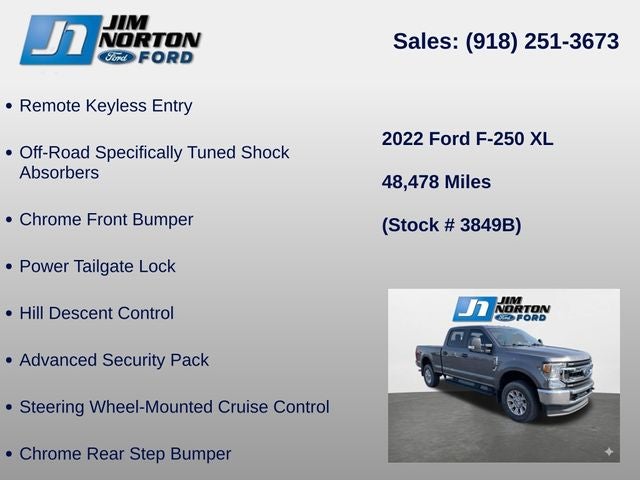 2022 Ford F-250SD XL