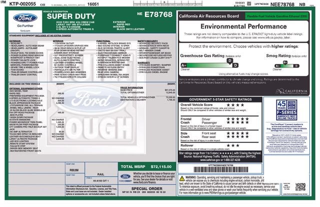 2022 Ford F-250SD Lariat