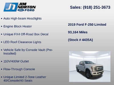 2019 Ford F-250SD Limited