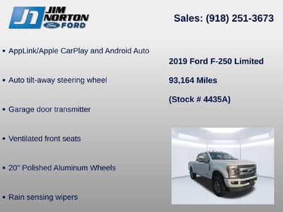 2019 Ford F-250SD Limited
