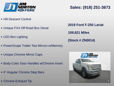 2019 Ford F-250SD Lariat