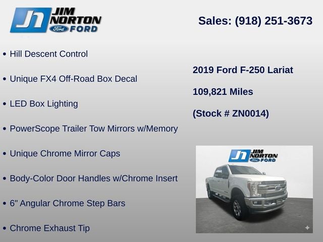 2019 Ford F-250SD Lariat