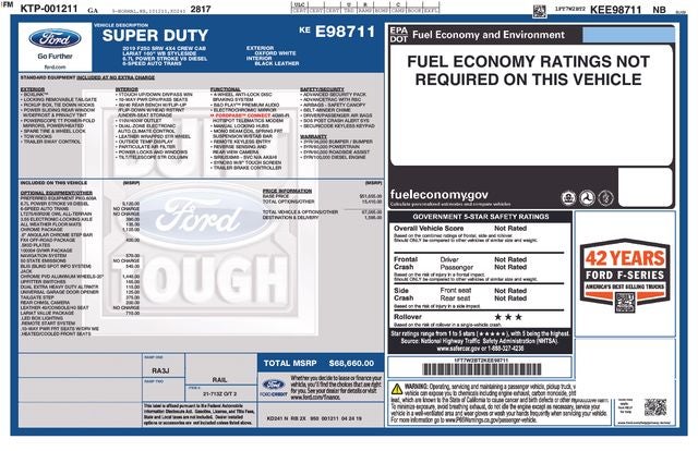2019 Ford F-250SD Lariat