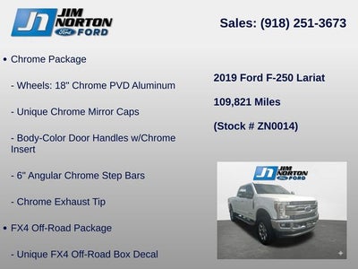 2019 Ford F-250SD Lariat