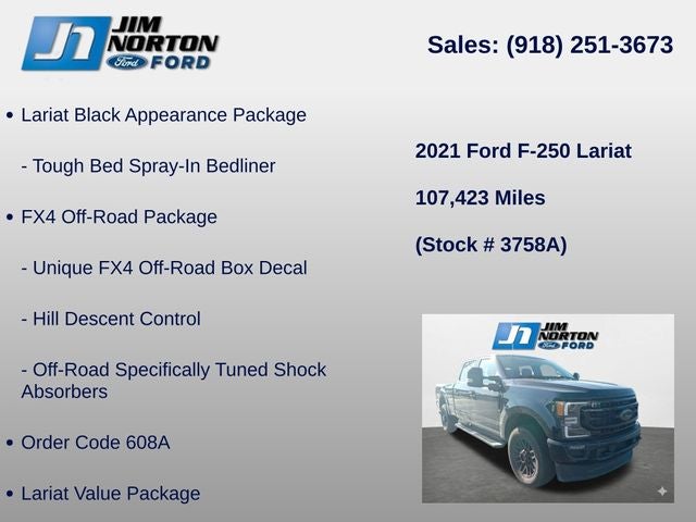 2021 Ford F-250SD Lariat