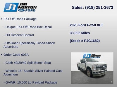2025 Ford F-250SD XLT