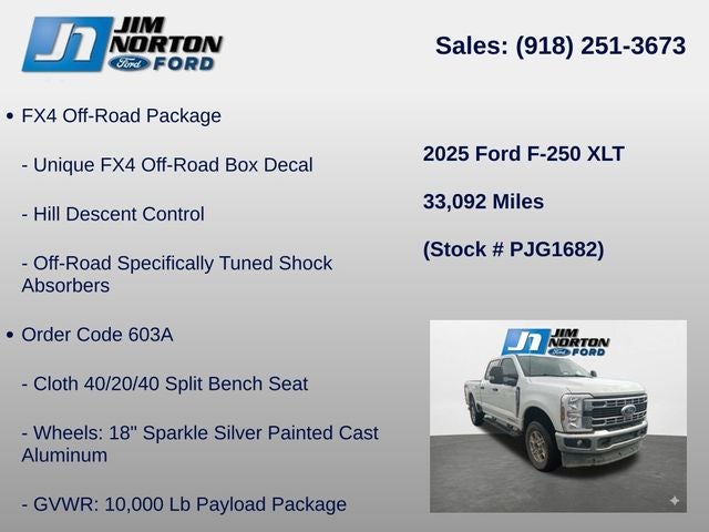 2025 Ford F-250SD XLT