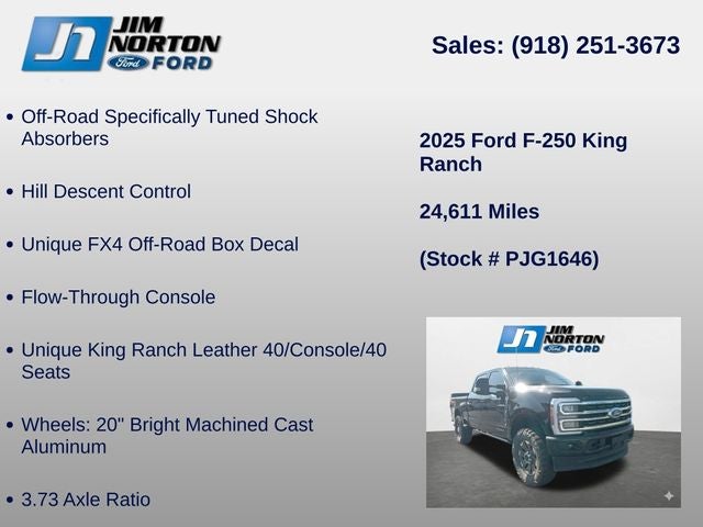 2025 Ford F-250SD King Ranch