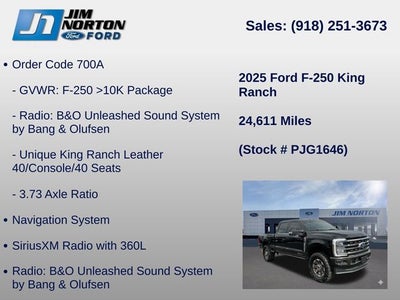 2025 Ford F-250SD King Ranch