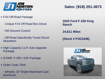 2025 Ford F-250SD King Ranch