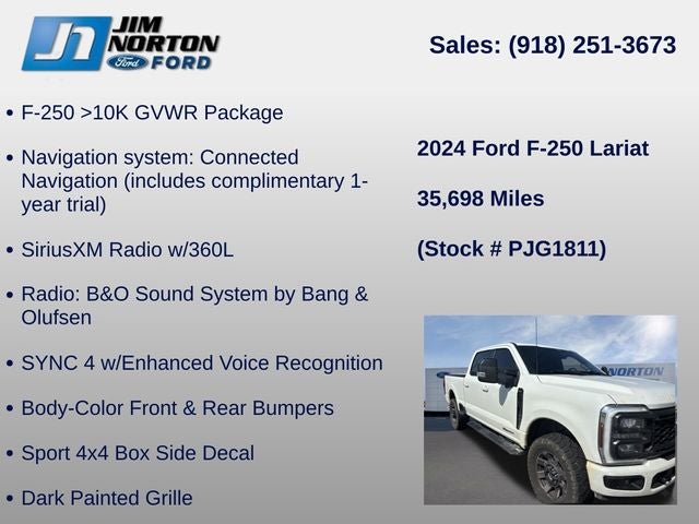 2024 Ford F-250SD Lariat