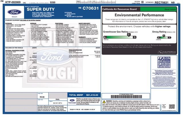2024 Ford F-250SD Lariat