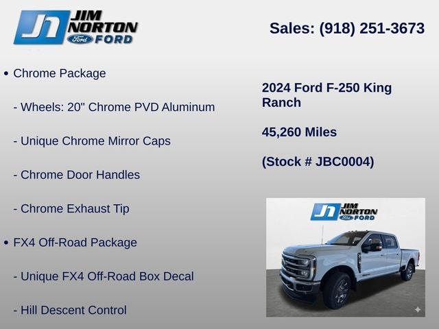 2024 Ford F-250SD King Ranch