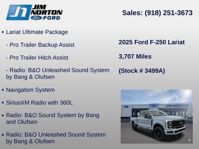 2025 Ford F-250SD Lariat