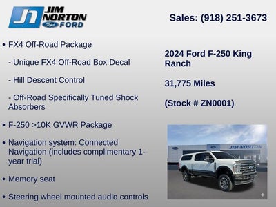 2024 Ford F-250SD King Ranch