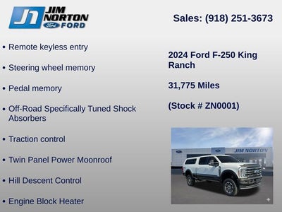 2024 Ford F-250SD King Ranch