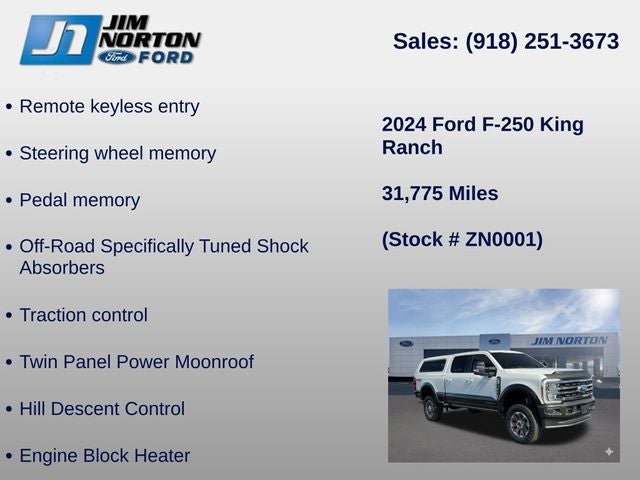 2024 Ford F-250SD King Ranch