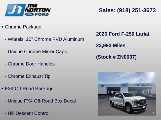 2026 Ford F-250SD Lariat