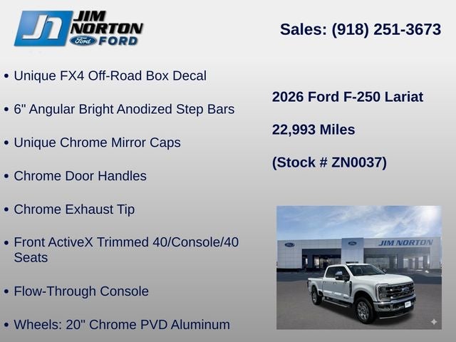 2026 Ford F-250SD Lariat