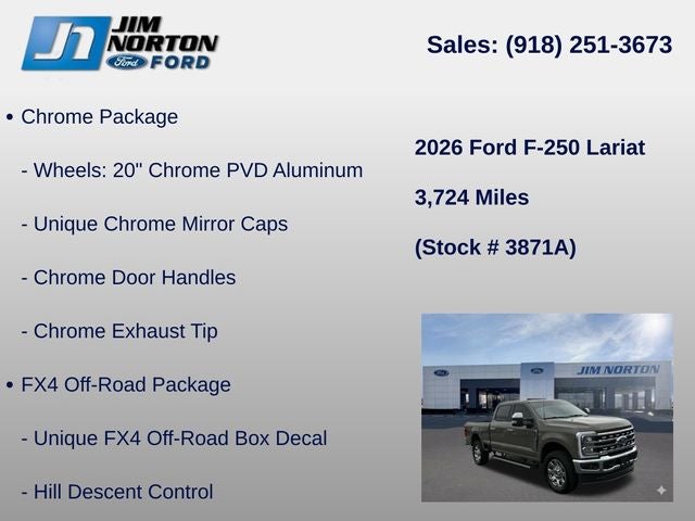 2026 Ford F-250SD Lariat
